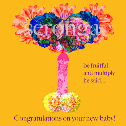 Congratulations! Greeting card